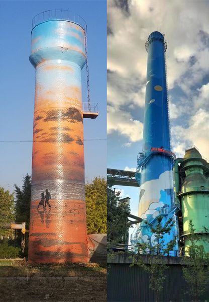 煙囪防腐，冷卻塔防腐