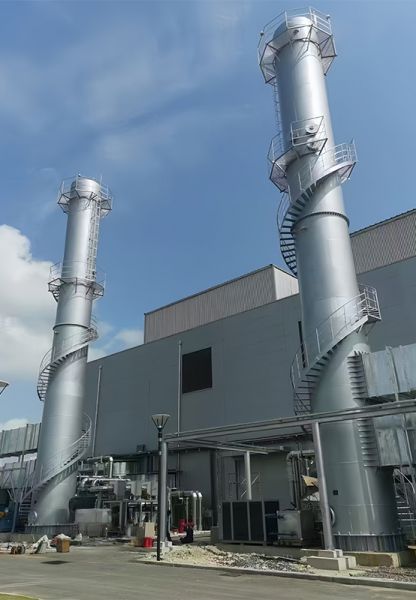 煙囪加固-，煙囪修復