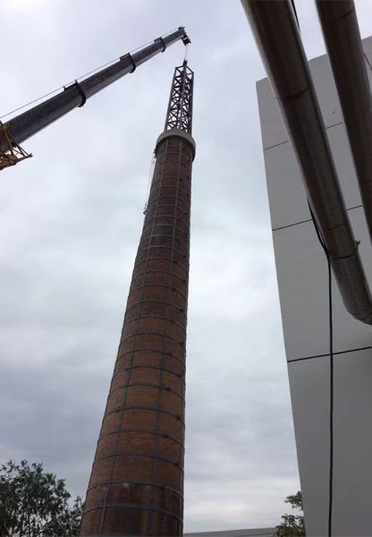 煙囪加固，煙囪修復