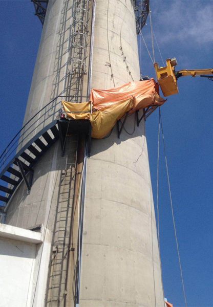 煙囪加固，煙囪修復(fù)