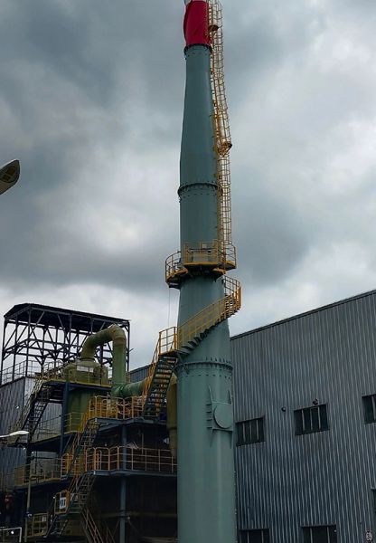 煙囪美化、煙囪彩繪