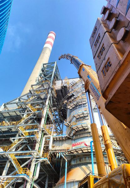 煙囪美化、煙囪彩繪