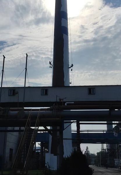 煙囪美化、煙囪彩繪