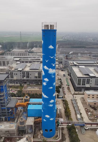 煙囪刷航標(biāo)、煙囪刷涂料