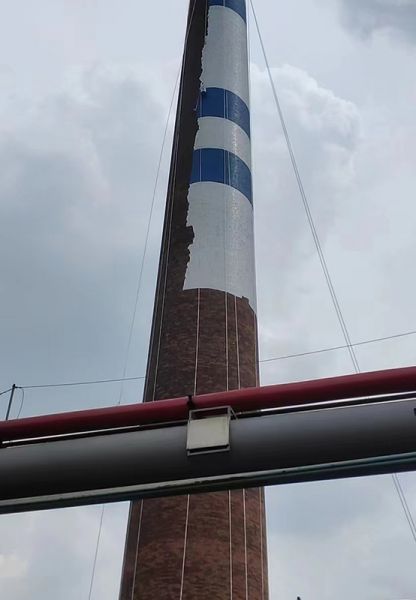 煙囪刷航標、煙囪刷涂料