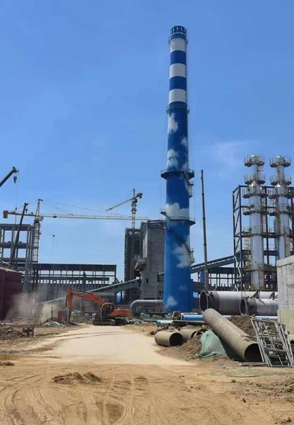 煙囪刷航標、煙囪刷涂料