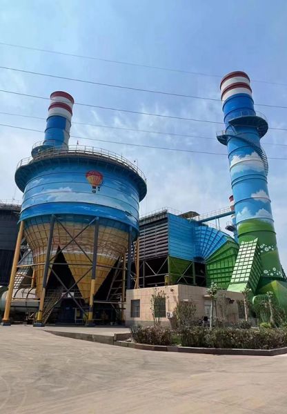 煙囪刷航標、煙囪刷涂料