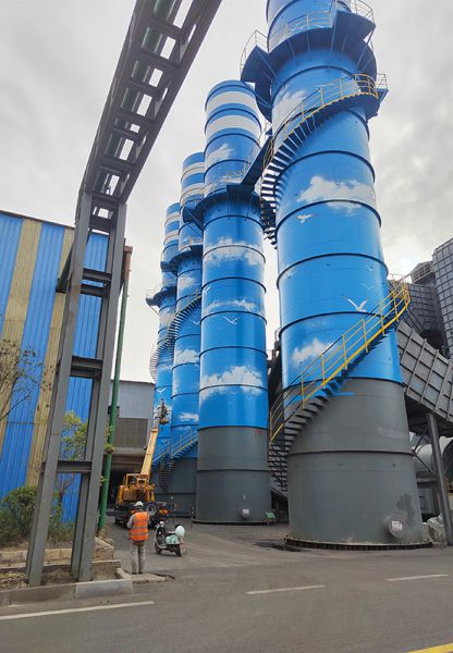 煙囪刷航標、煙囪刷涂料