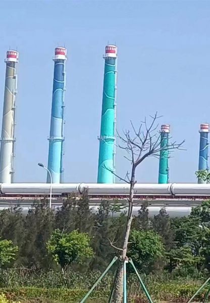 煙囪刷航標、煙囪刷涂料