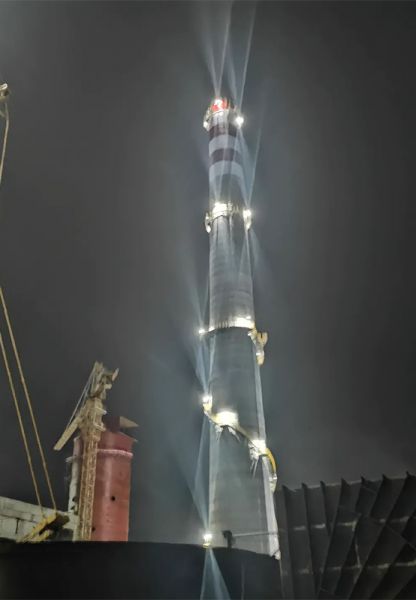 煙囪維修、煙囪加固