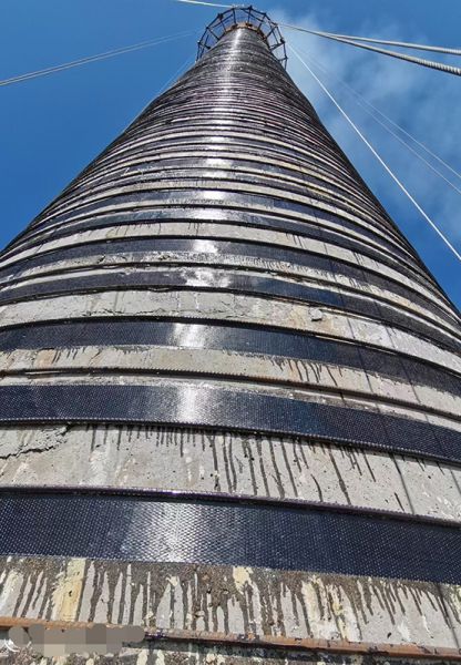 煙囪維修、煙囪加固